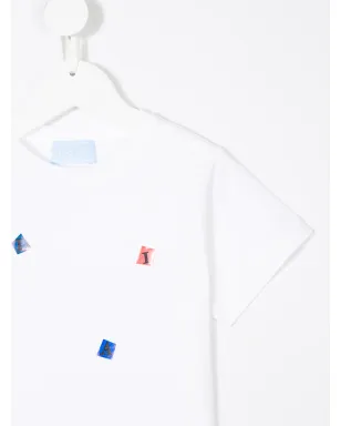 Lanvin Enfant マルチロゴプリントTシャツ - サムネイル3