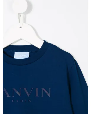 Lanvin Enfant ロゴプリントスウェットシャツ - サムネイル3