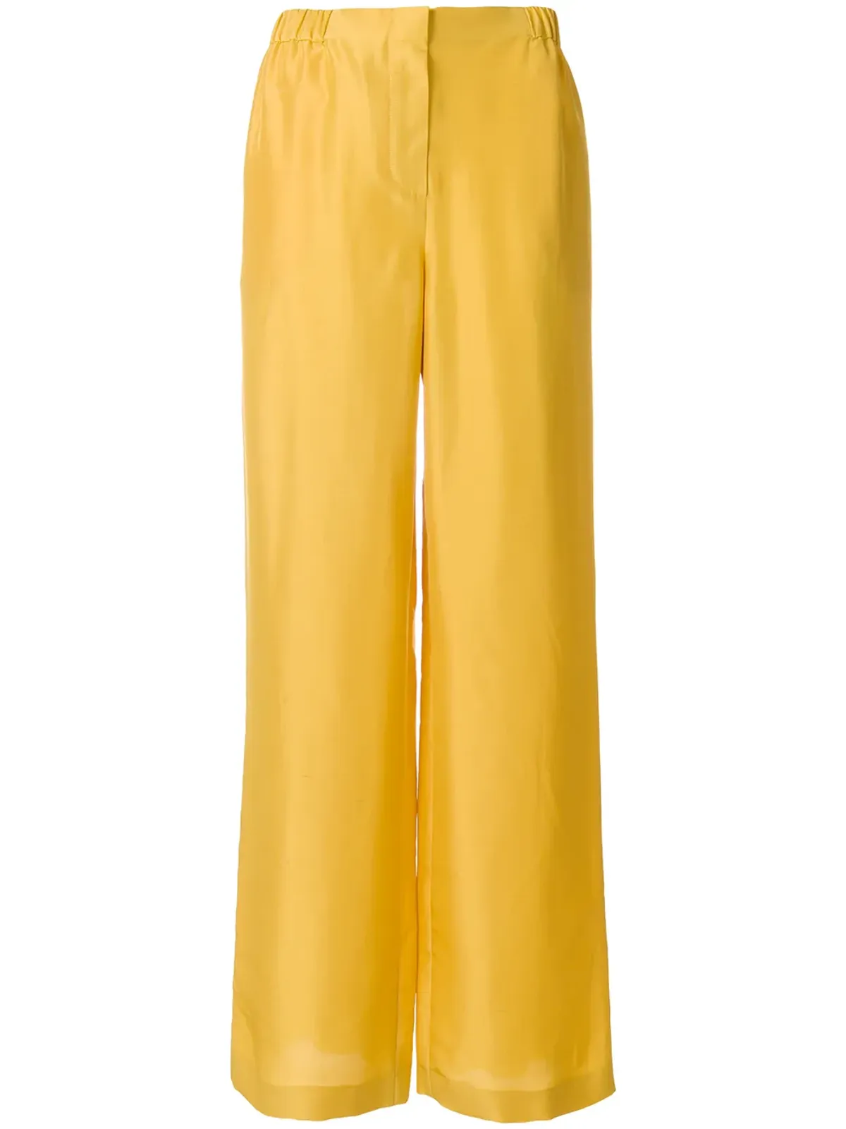 Alberta Ferretti ハイウエストフレアパンツ - Yellow - 画像1
