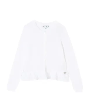 Simonetta ラッフル付きボタン留めカーディガン - サムネイル1