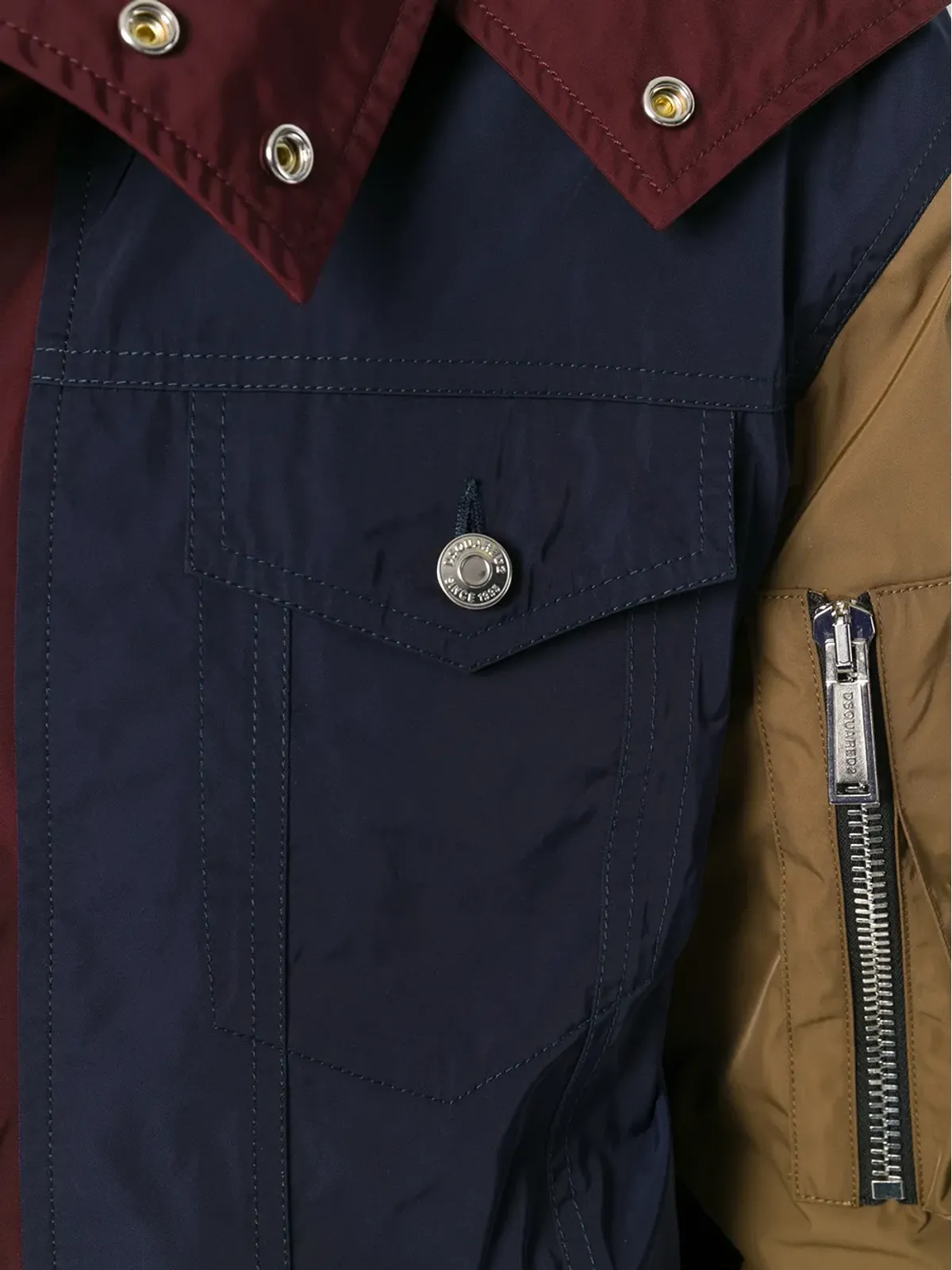 DSQUARED2 カジュアルジップジャケット（フード付き） - 画像5