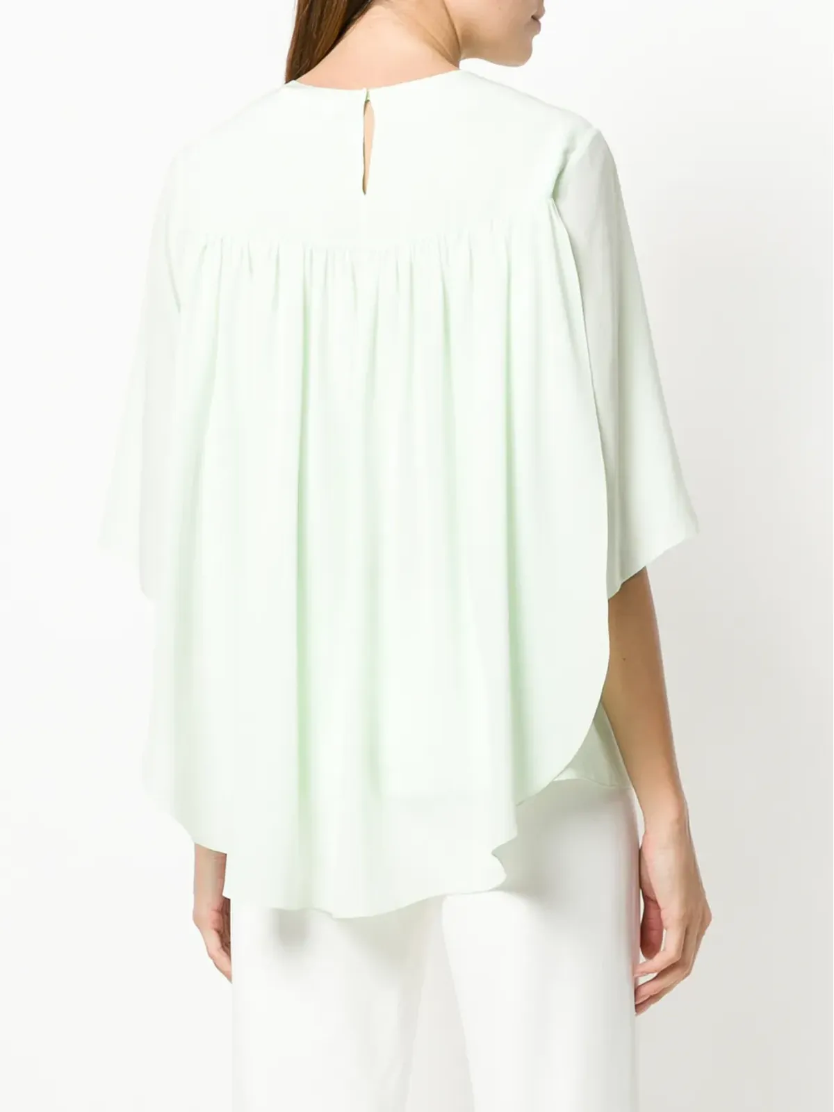 Chloé フルイド・トラペーズ ブラウス - 画像4