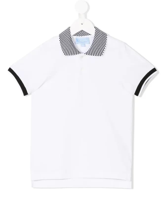 Lanvin Enfant Lanvin Enfant チェックカラー ポロシャツの商品画像