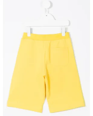 Lanvin Enfant ドローコードショーツ イエロー - サムネイル2