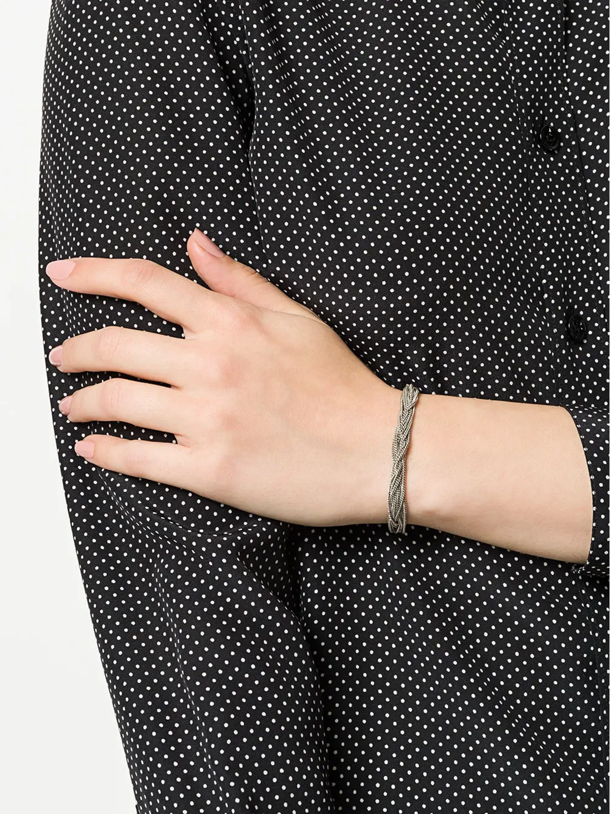 Saint Laurent ルルー ツイストチェーン ブレスレット - 画像2