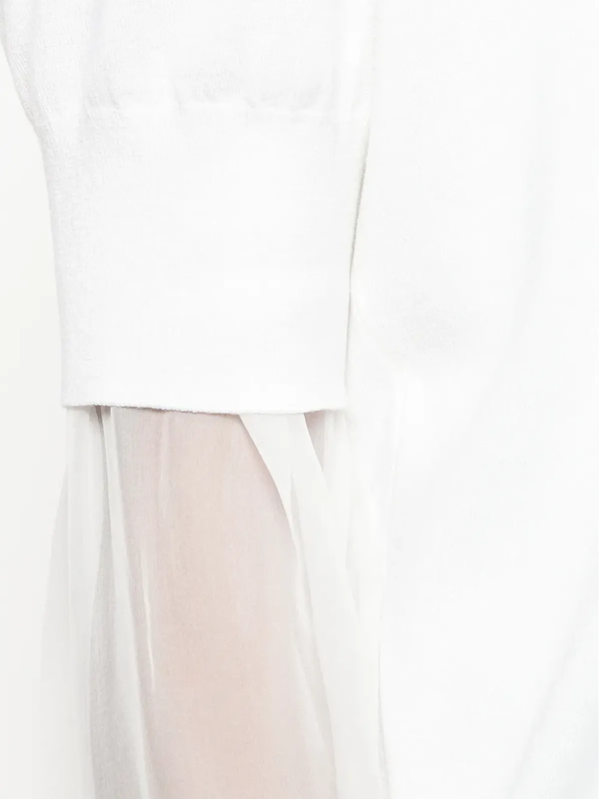 Givenchy シアー袖セーター - ホワイト - 画像5