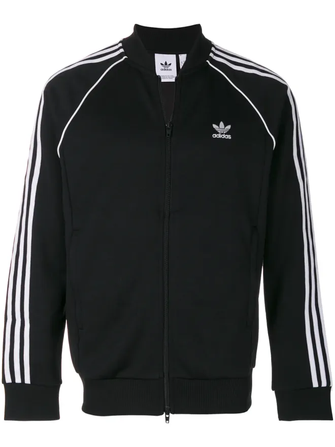 adidas adidas ジップフロント トラックジャケットの商品画像