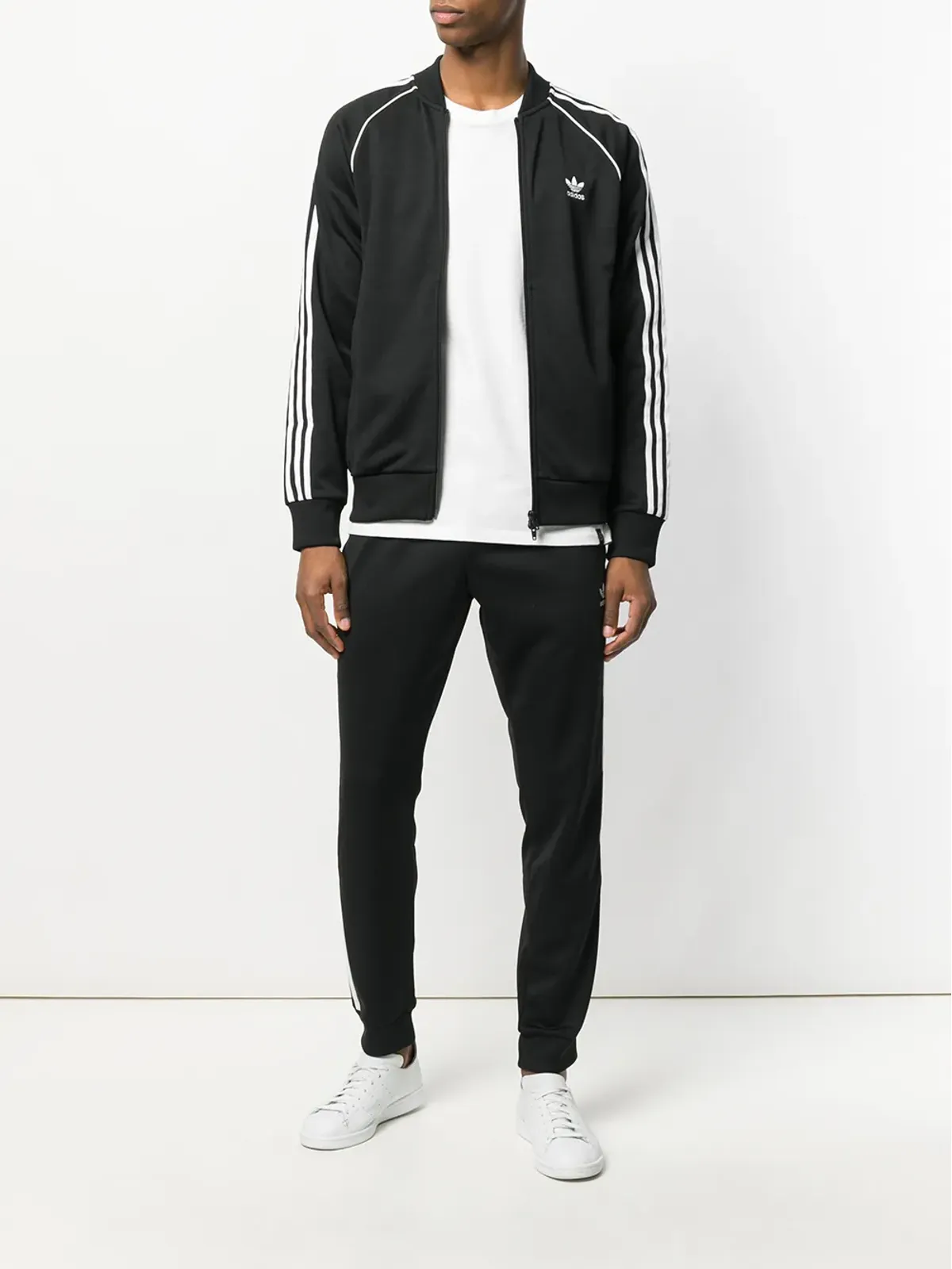adidas ジップフロント トラックジャケット - 画像2