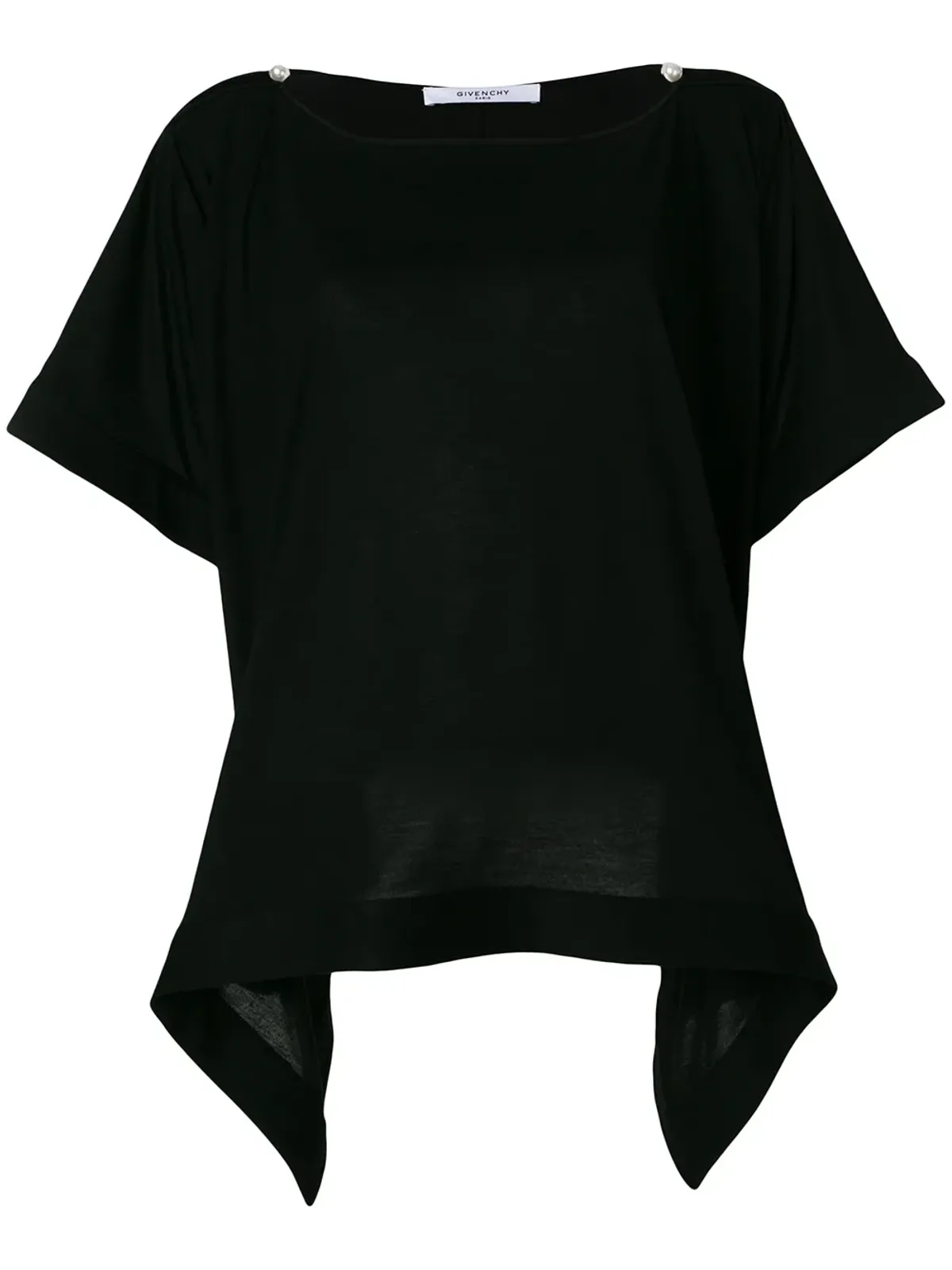 Givenchy ドレープヘム Tシャツ - 画像1