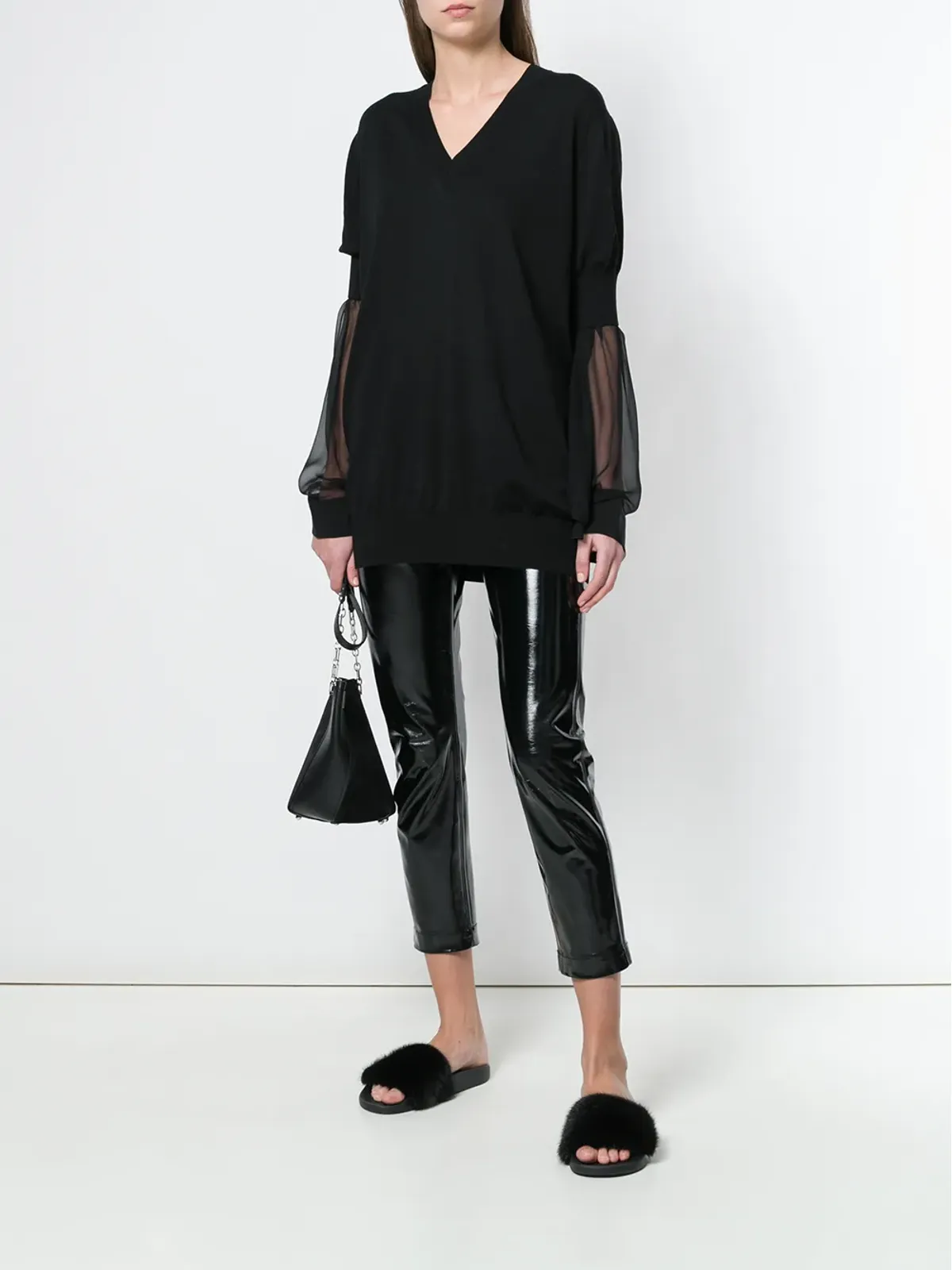 Givenchy 深いVネックトップ - 画像2
