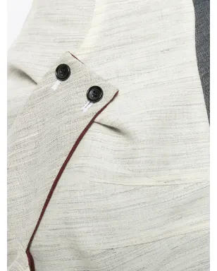 Comme Des Garçons Pre-Owned 1998 deconstructed draped skirt - Grey - サムネイル5