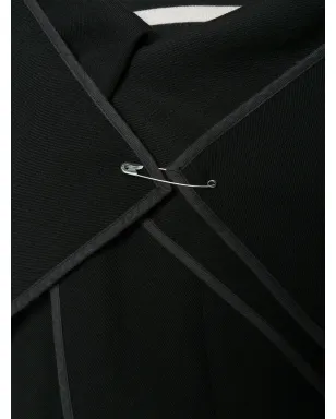 Comme Des Garçons Pre-Owned ラップフロントコート - サムネイル5
