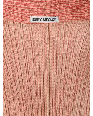 Issey Miyake Pre-Owned プリーツコート - イエロー - サムネイル5