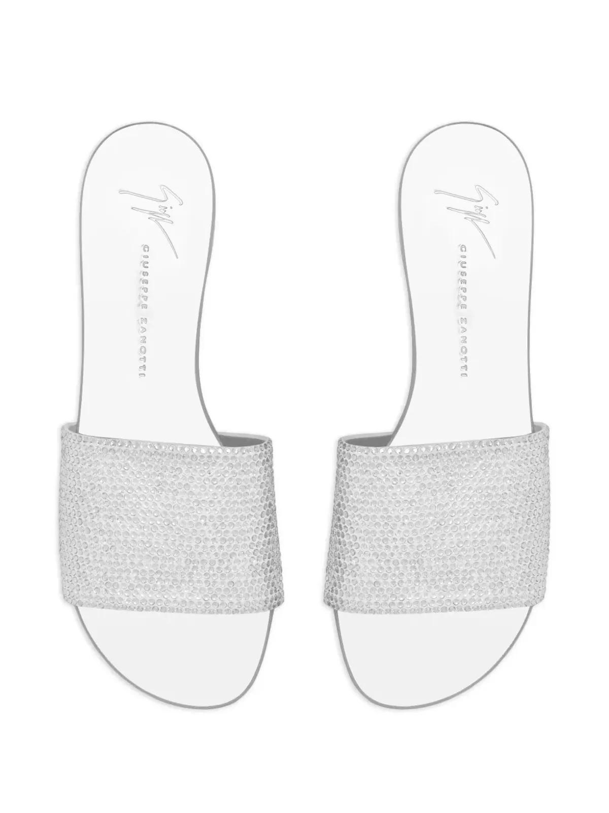 Giuseppe Zanotti アデリア クリスタル サンダル - メタリック - 画像3