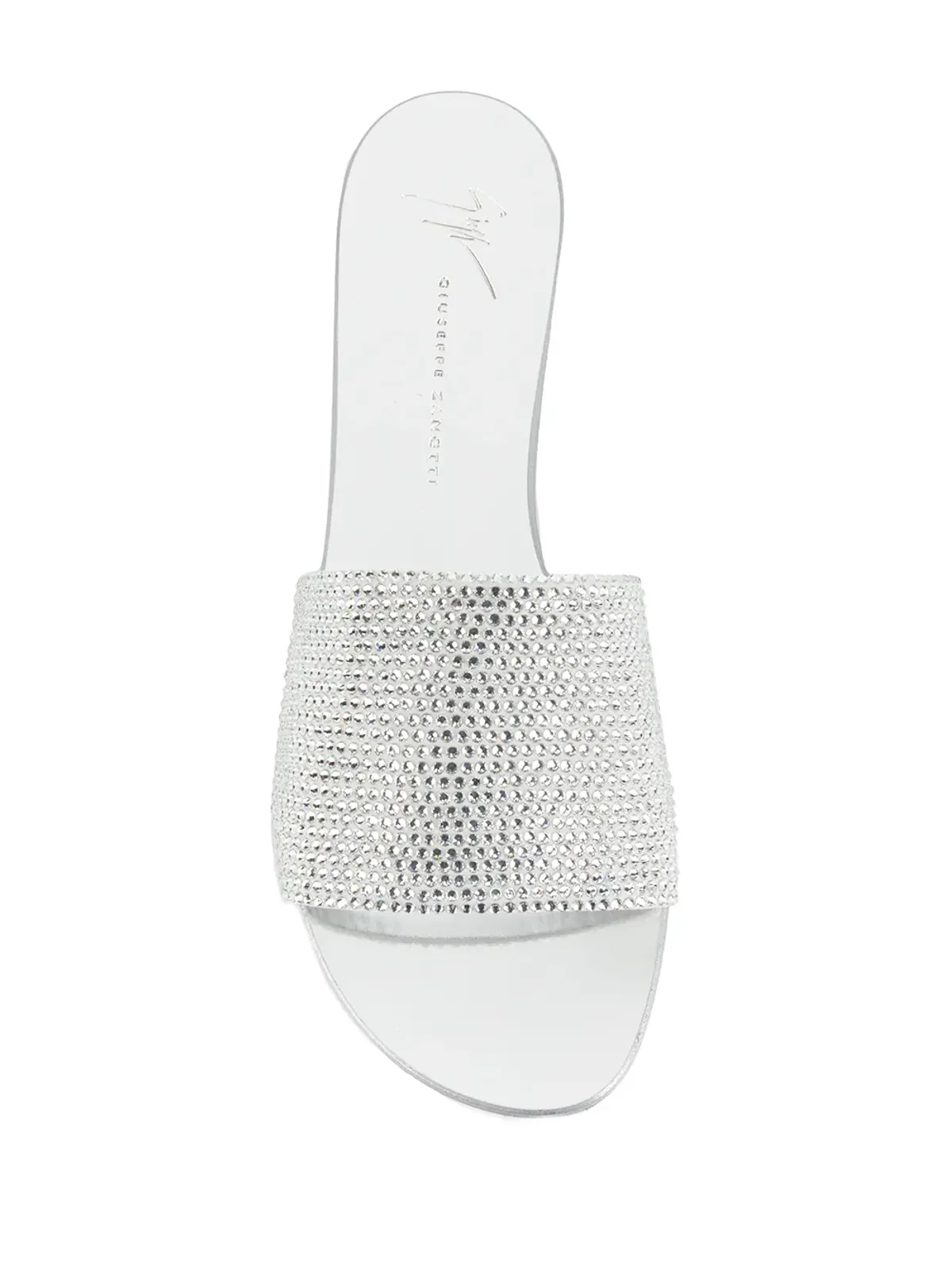Giuseppe Zanotti アデリア クリスタル サンダル - メタリック - 画像4