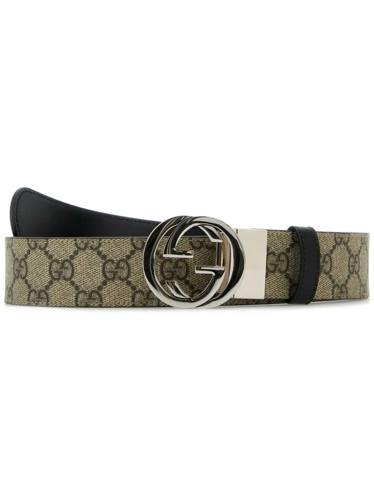 Gucci インターロッキングGバックル リバーシブルベルト - 画像1