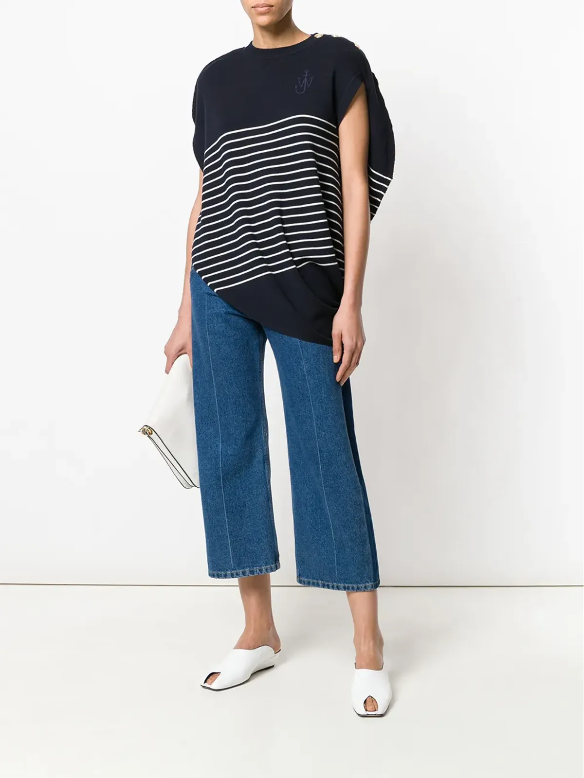 JW Anderson ストライプニットトップ - 画像2