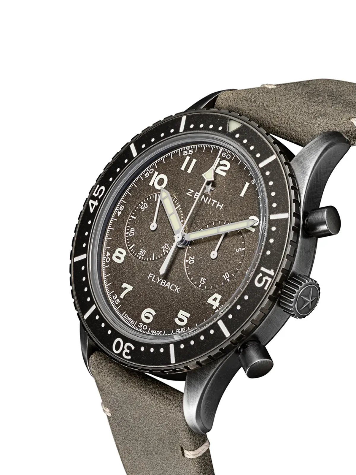 Zenith クロノメトロ Tipo CP-2 Flyback グレー - 画像5