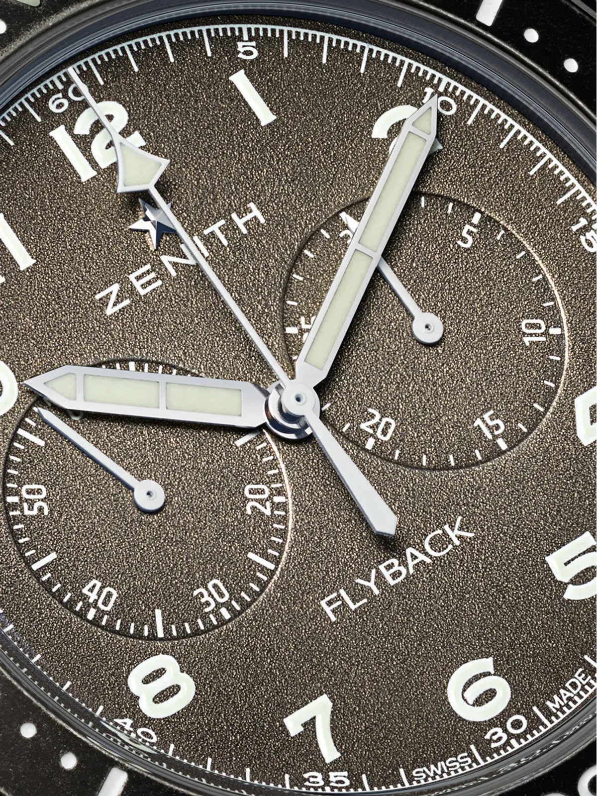 Zenith クロノメトロ Tipo CP-2 Flyback グレー - 画像3