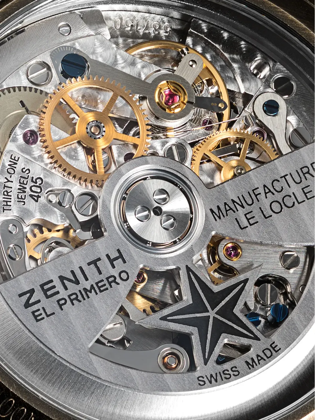 Zenith クロノメトロ Tipo CP-2 Flyback グレー - 画像4