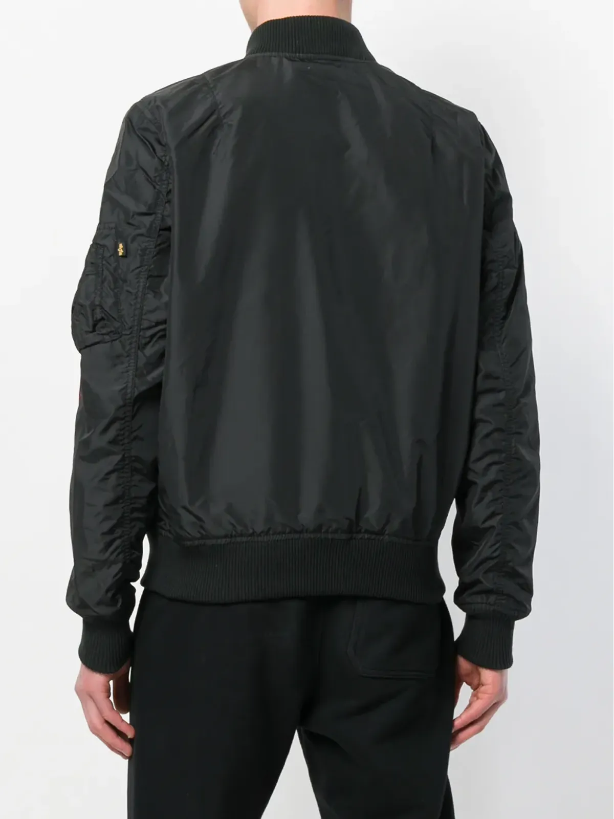 Alpha Industries ジップ付きボンバージャケット - 画像4