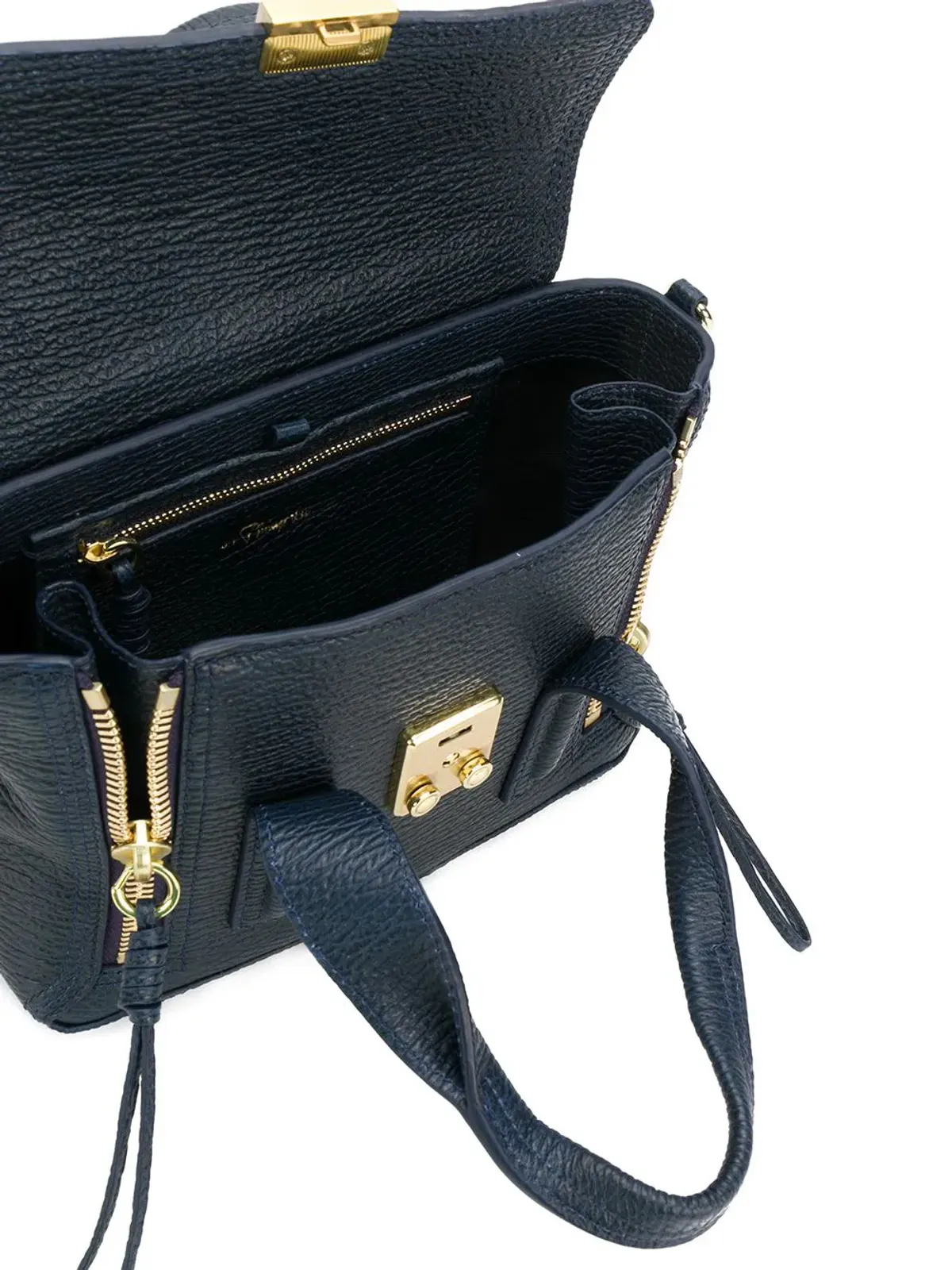3.1 Phillip Lim Pashli ミニサッチェルバッグ - Blue - 画像5