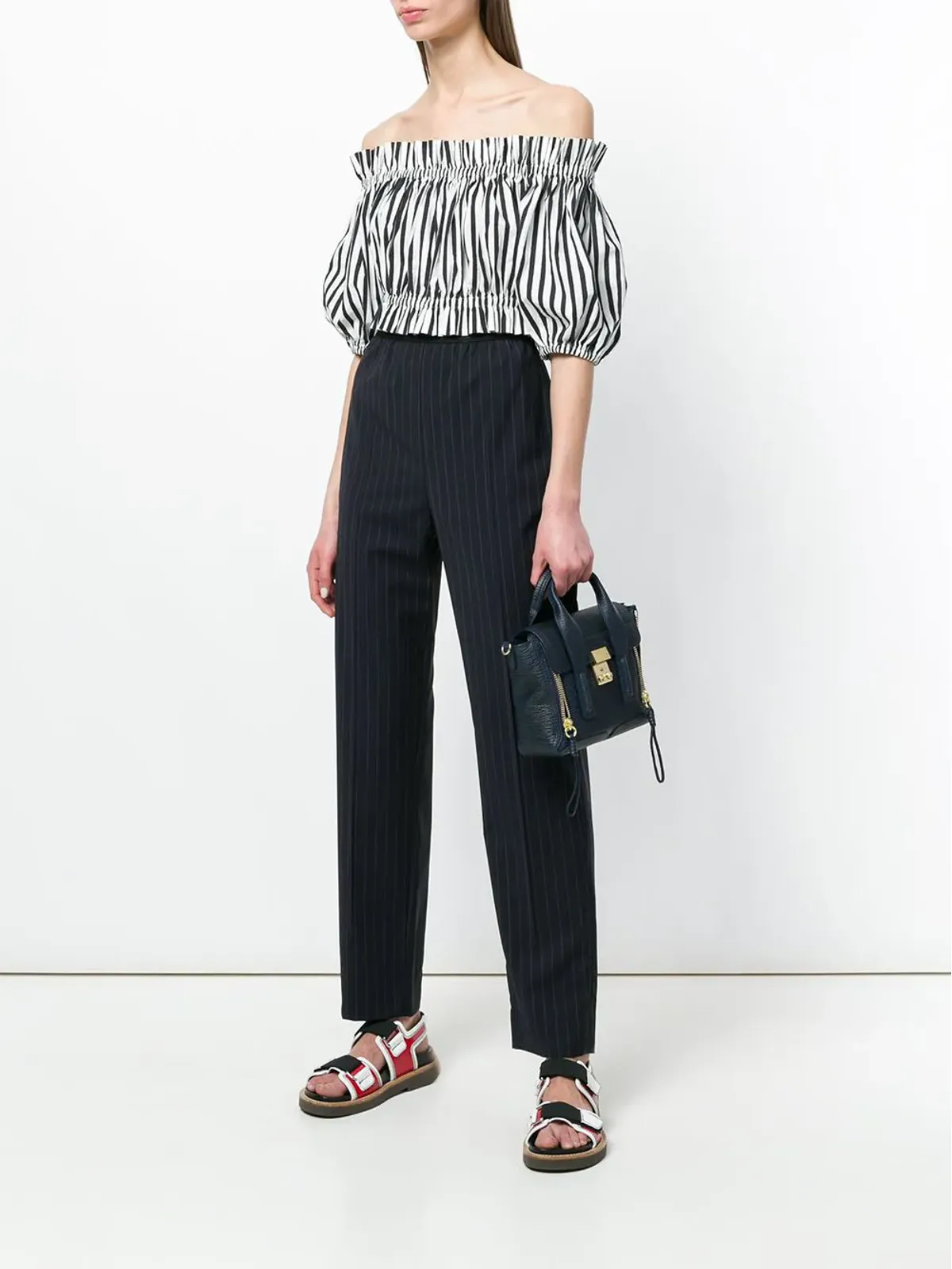 3.1 Phillip Lim Pashli ミニサッチェルバッグ - Blue - 画像2