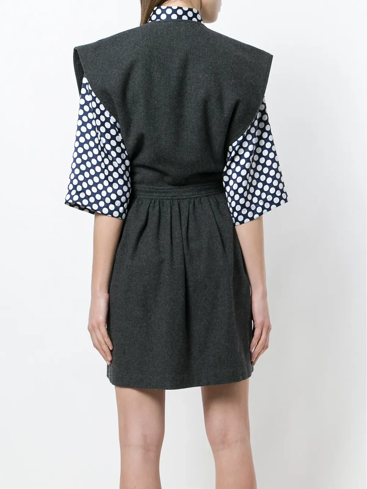 Comme Des Garçons Pre-Owned オープンフロントドレス - 画像4