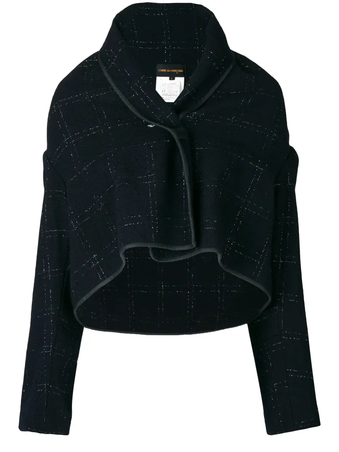 Comme Des Garçons Pre-Owned Comme Des Garçons Pre-Owned クロップドケープジャケットの商品画像