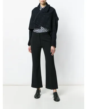 Comme Des Garçons Pre-Owned クロップドケープジャケット - サムネイル2