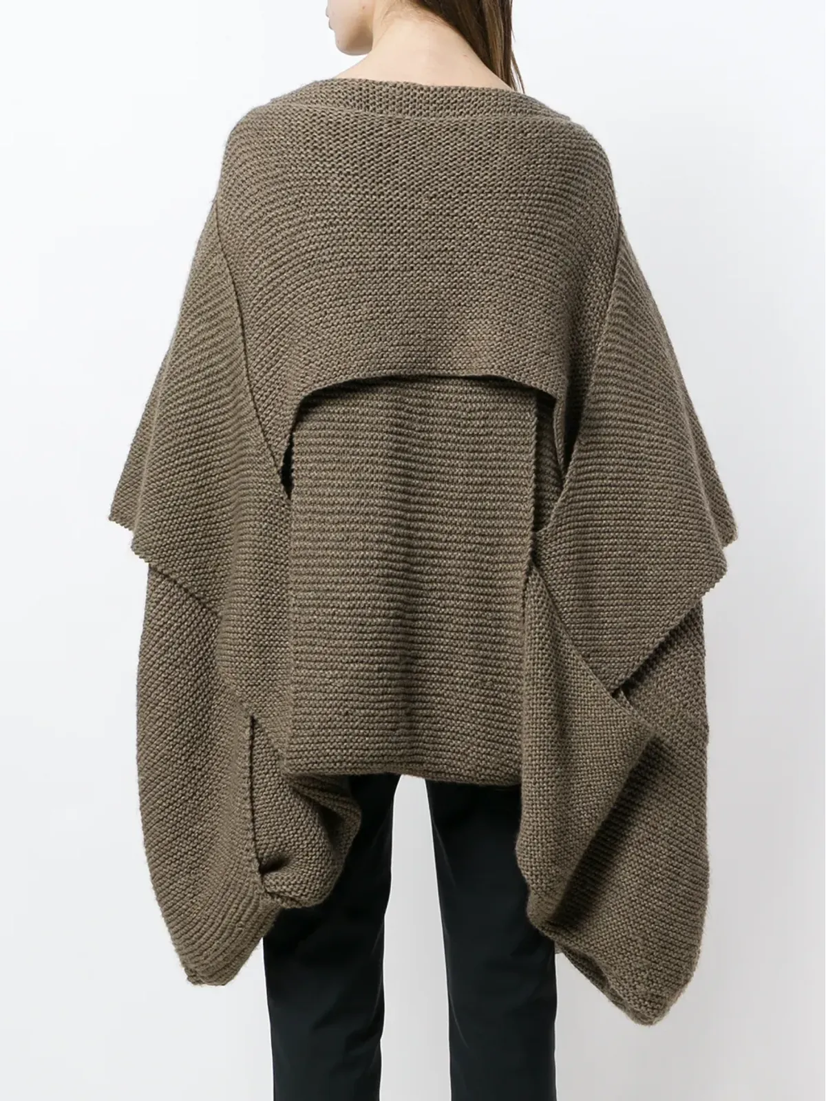 Comme Des Garçons Pre-Owned ニットセーター（ブラウン） - 画像4