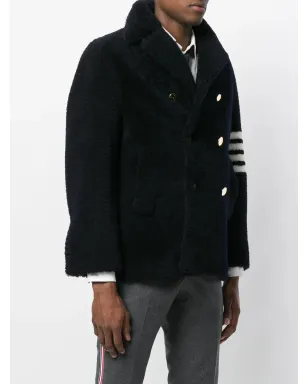 Thom Browne アンコンストラクテッド・クラシック・シアーリング・ピーコート - サムネイル3