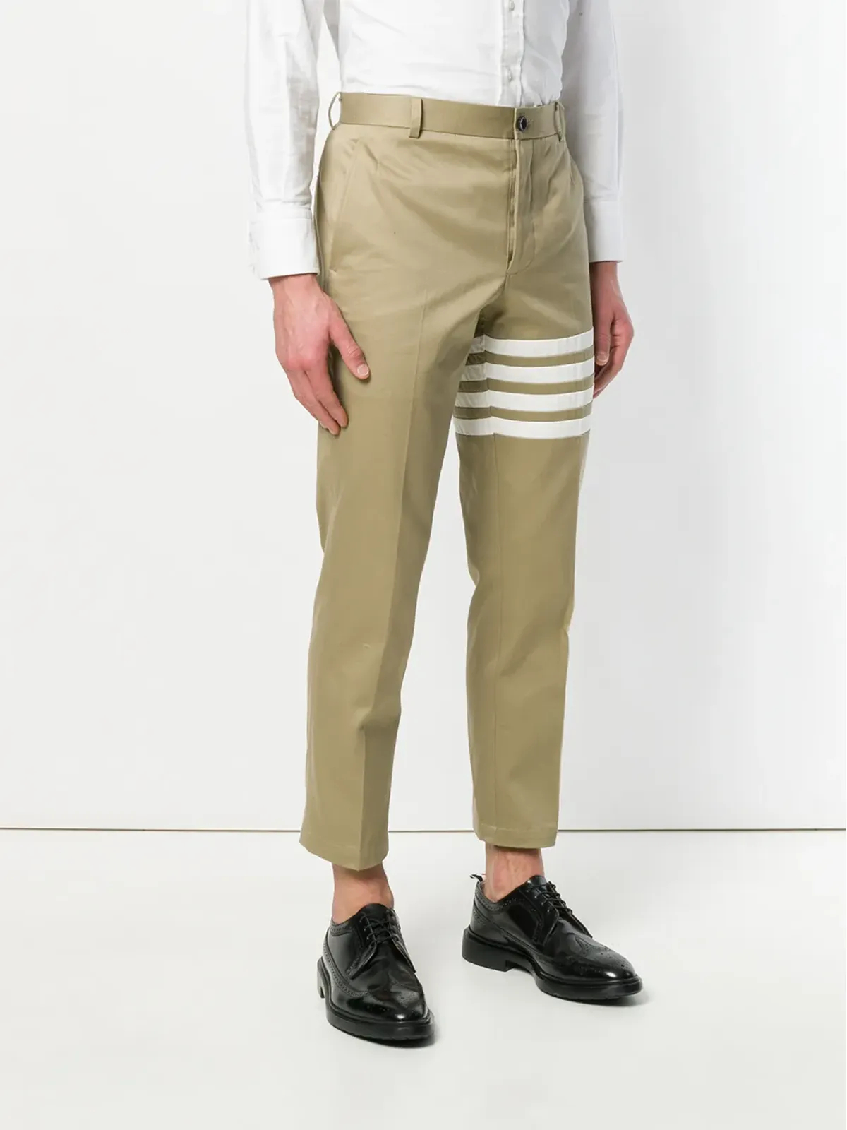 Thom Browne 4-Bar Unconstructed chino trousers - 画像3