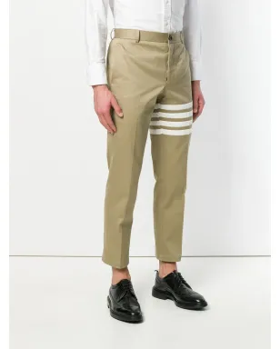 Thom Browne 4-Bar Unconstructed chino trousers - サムネイル3