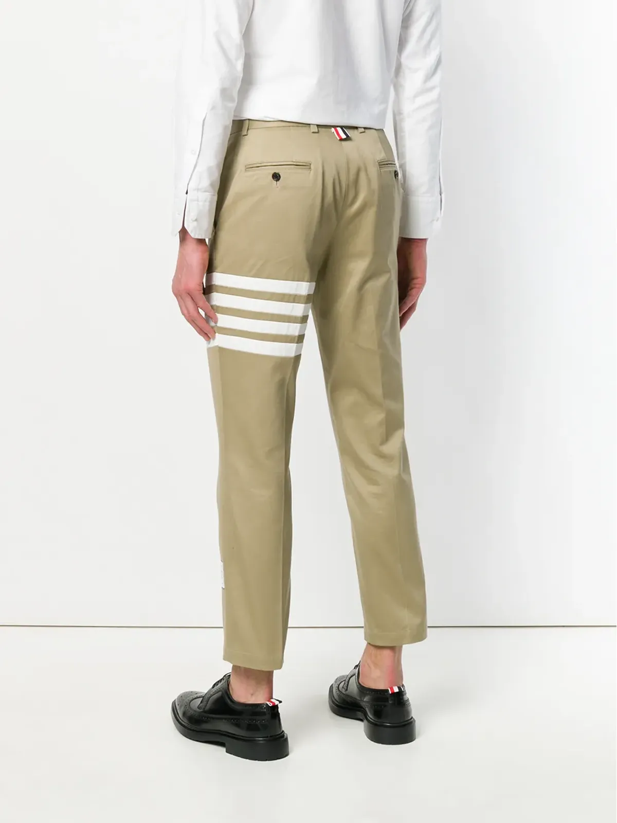 Thom Browne 4-Bar Unconstructed chino trousers - 画像4