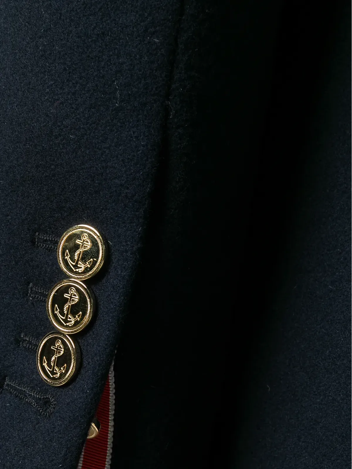 Thom Browne メルトンウールコート - 画像5