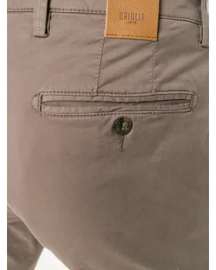 Briglia 1949 スリムチノパンツ ブラウン - サムネイル5