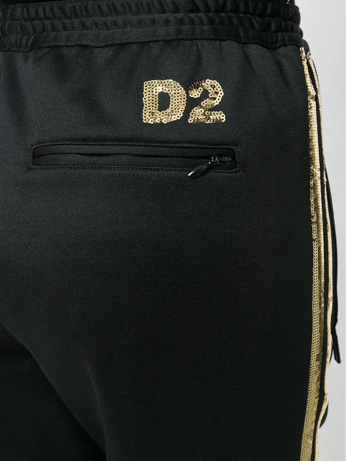 DSQUARED2 スパンコール装飾のトラックパンツ - 画像5