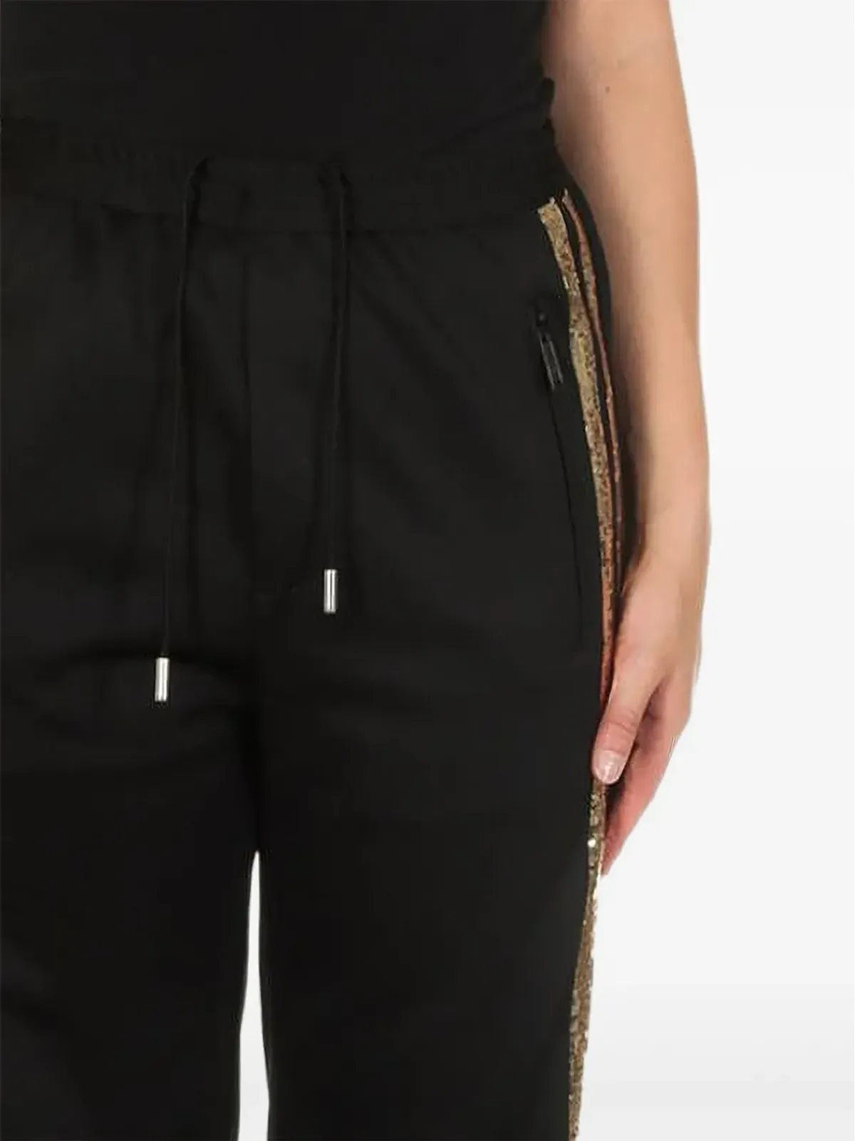 DSQUARED2 スパンコール装飾のトラックパンツ - 画像2