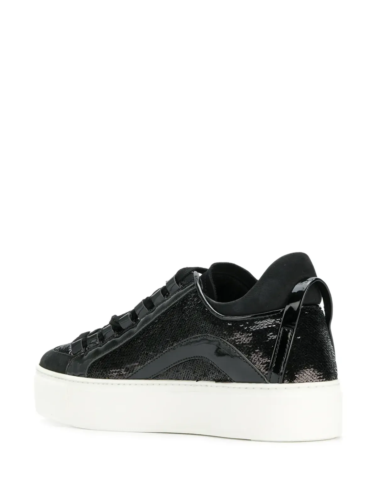 DSQUARED2 スパンコール付きスニーカー - 画像3