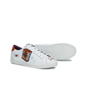 Dolce & Gabbana Kids Queen of my heart embellished sneakers - White - サムネイル2