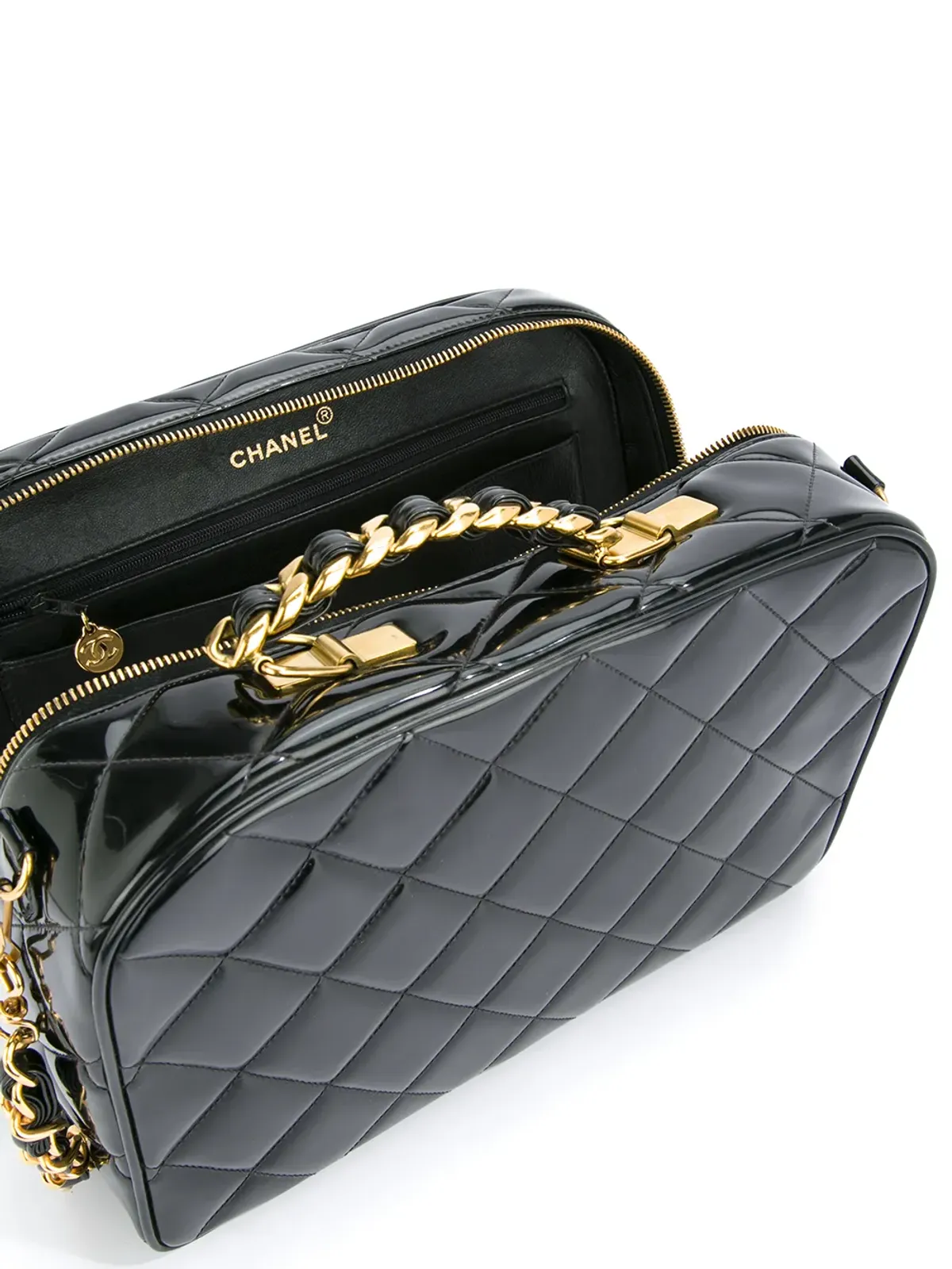 CHANEL Pre-Owned キルティング ツーウェイ ハンドバッグ - 画像5