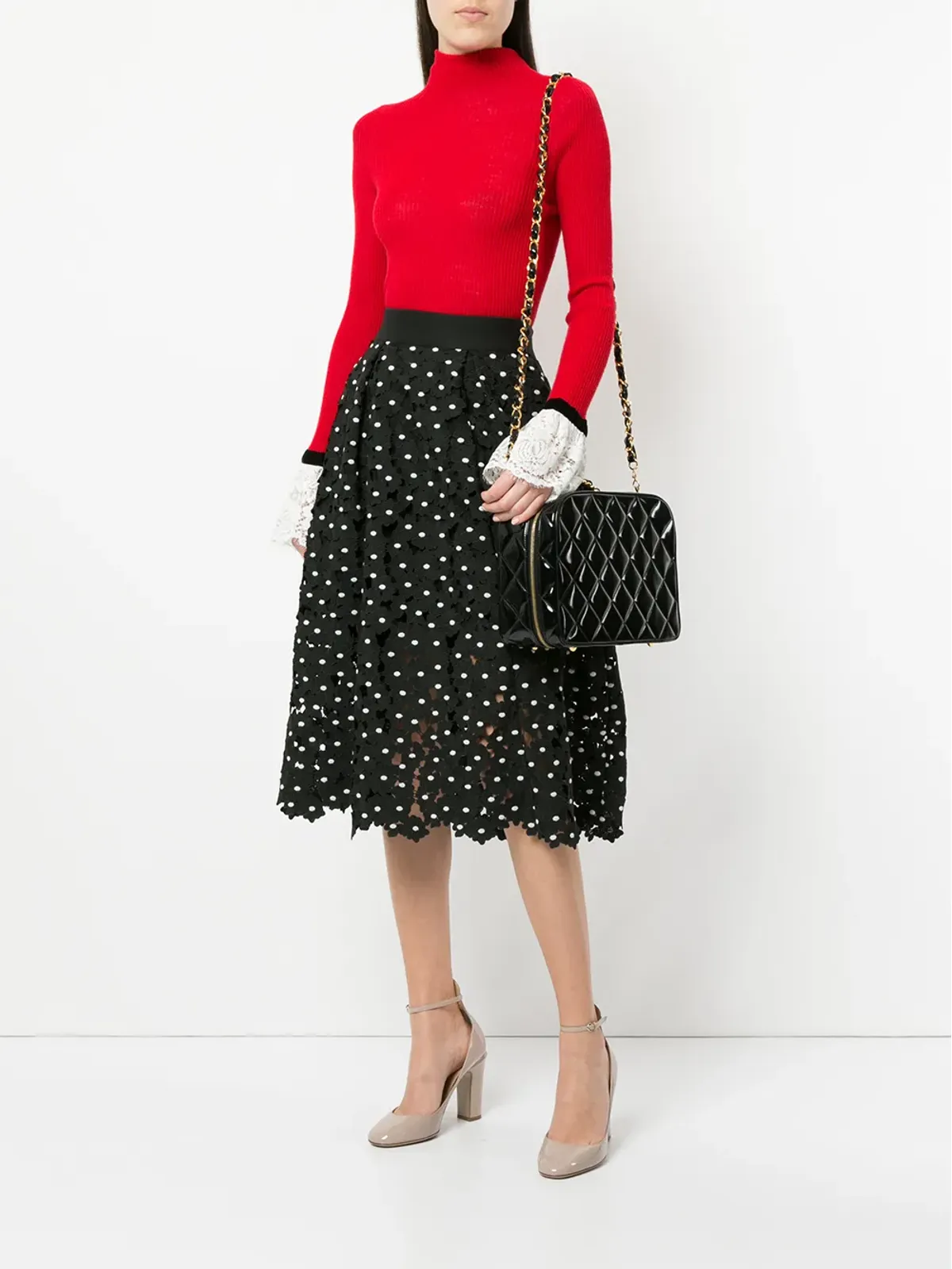 CHANEL Pre-Owned キルティング ツーウェイ ハンドバッグ - 画像2