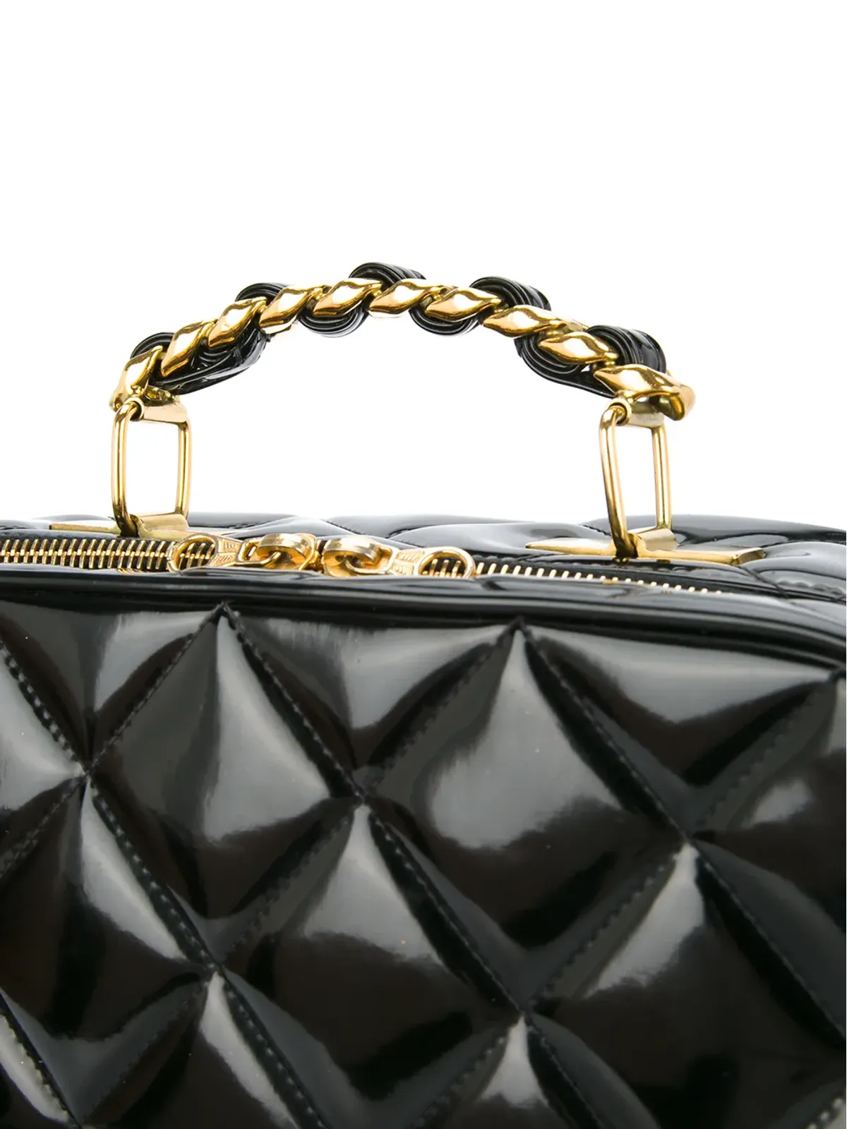 CHANEL Pre-Owned キルティング ツーウェイ ハンドバッグ - 画像4