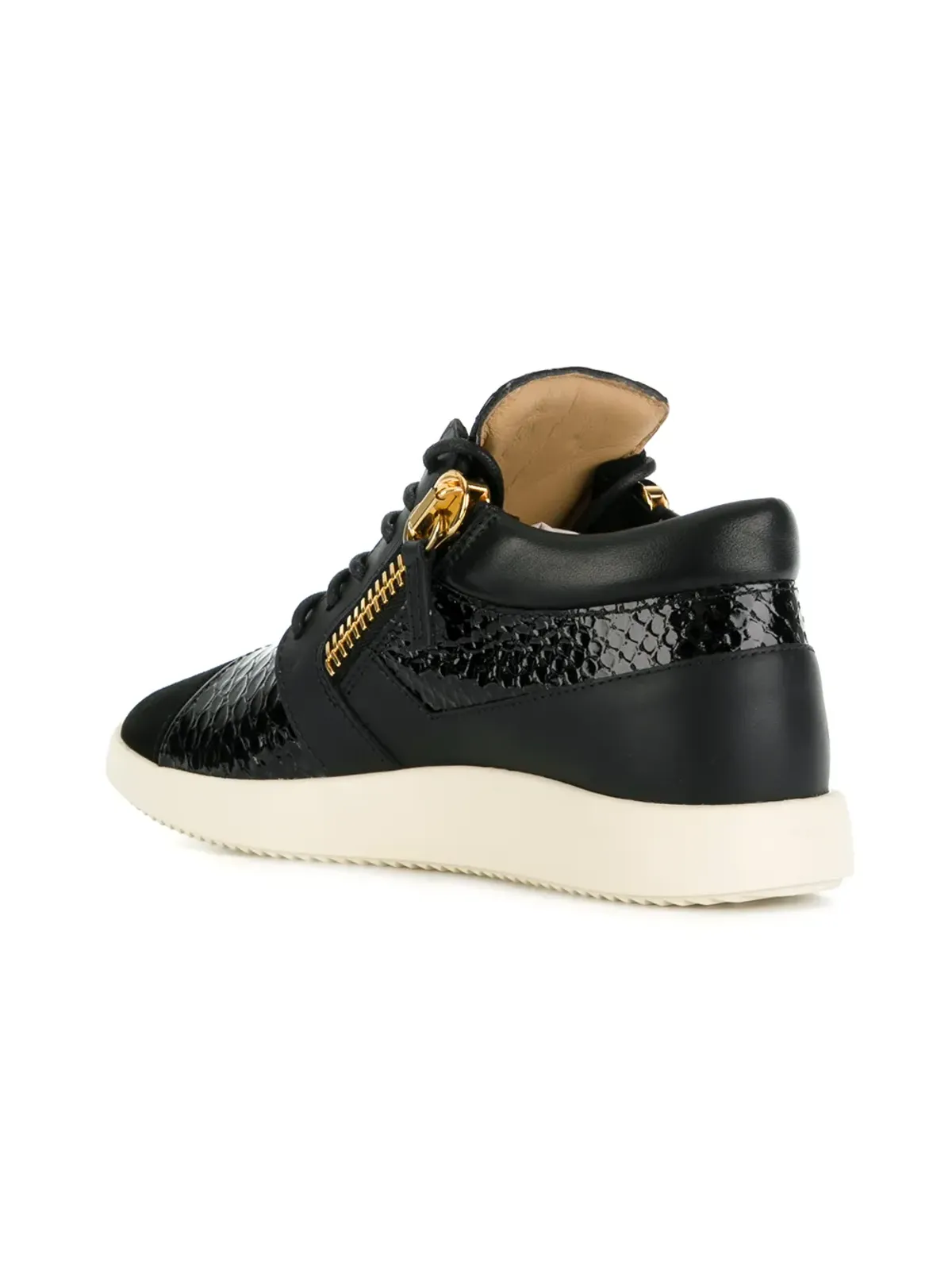 Giuseppe Zanotti ランナー パネルドスニーカー - ブラック - 画像3