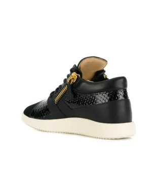 Giuseppe Zanotti ランナー パネルドスニーカー - ブラック - サムネイル3