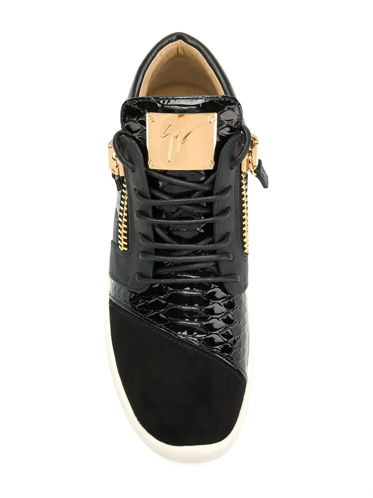 Giuseppe Zanotti ランナー パネルドスニーカー - ブラック - 画像4