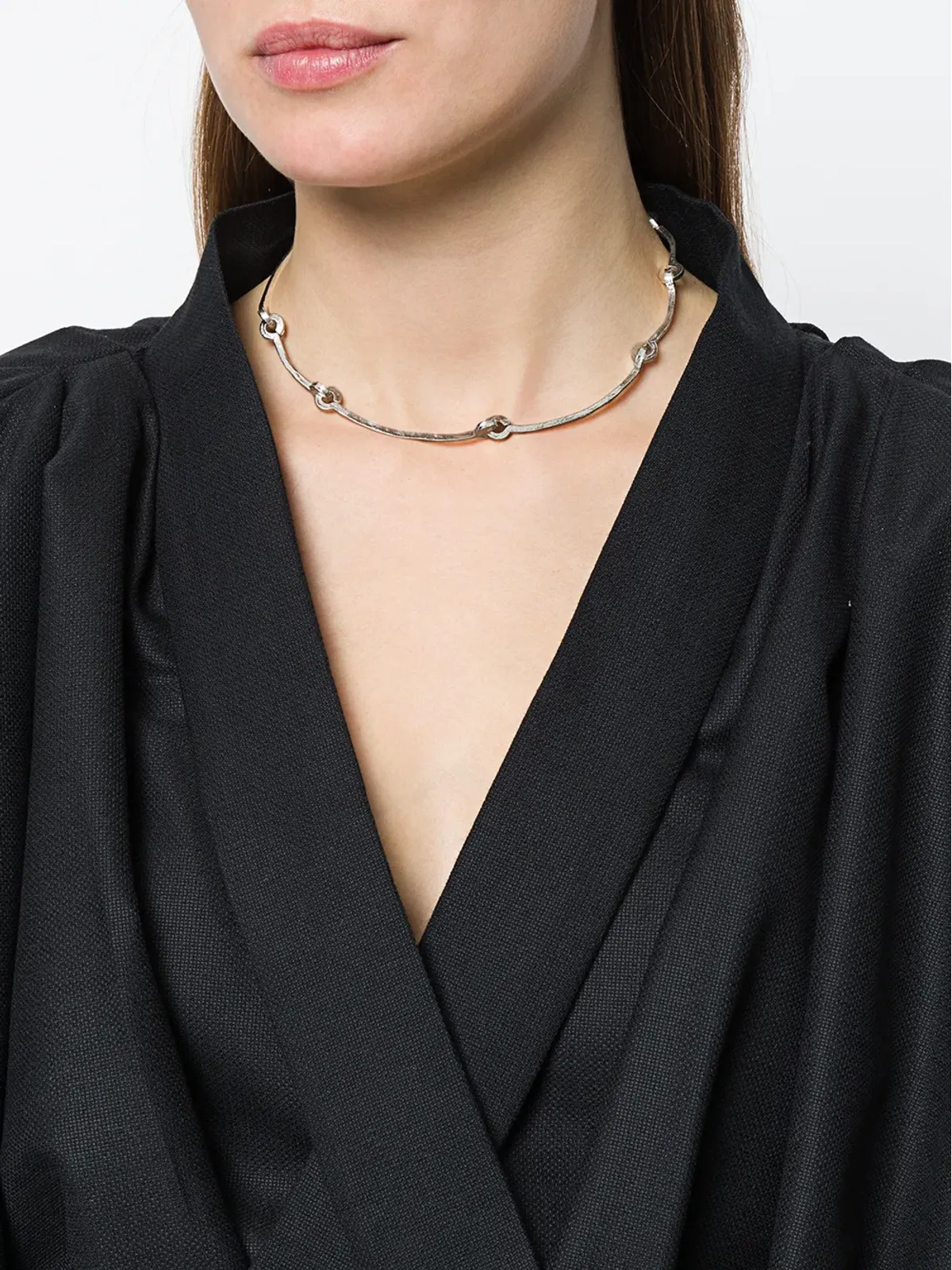 Wouters & Hendrix テクノフォッシルズ ハンマー加工ネックレス - 画像2