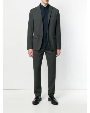 Jil Sander 隠しボタンシャツ - ブルー - サムネイル2