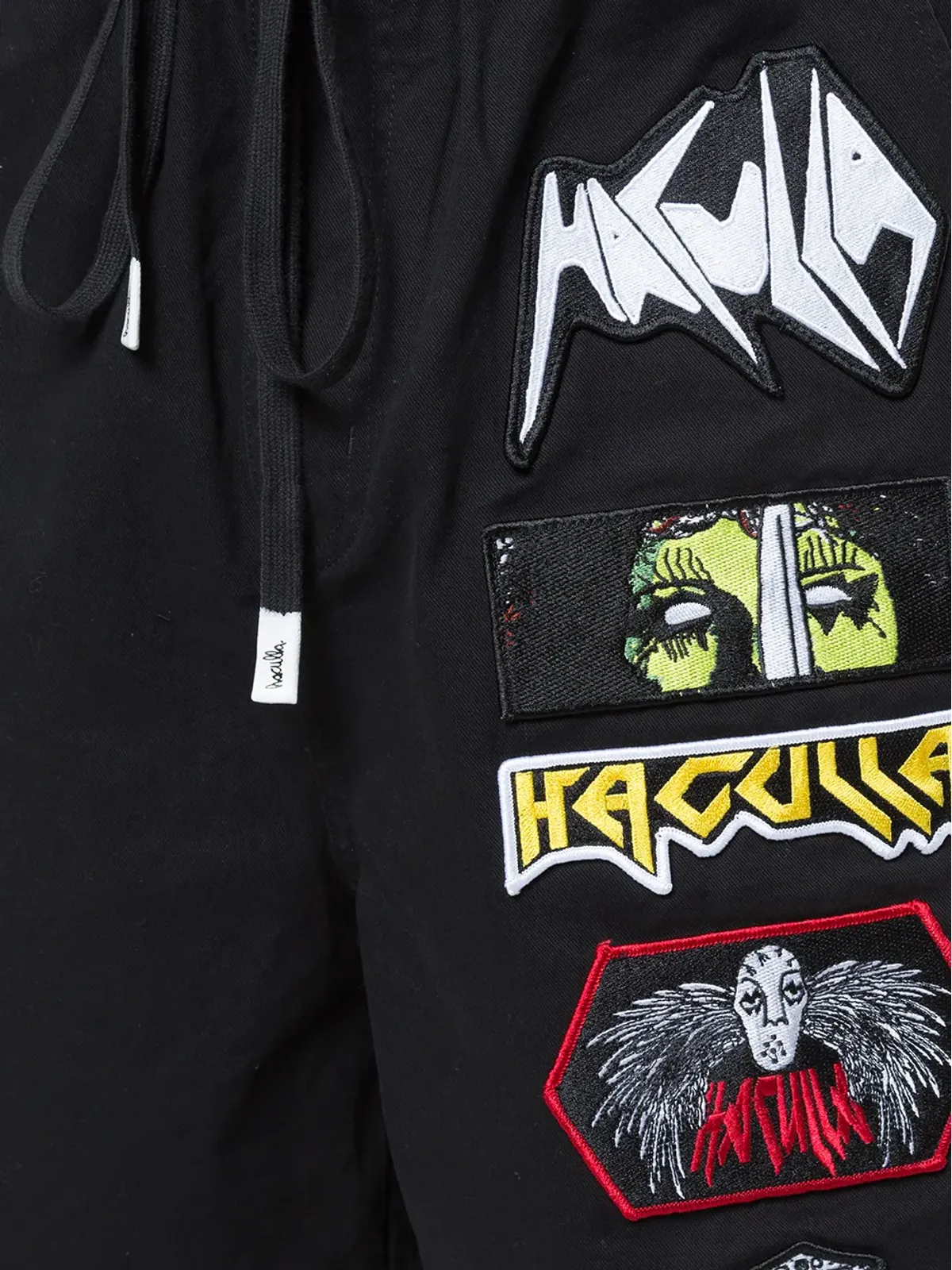 Haculla Mad Max track shorts - Black - 画像5